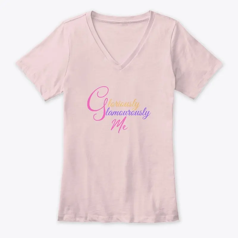 Gloriously Ladies V-neck Design 